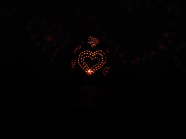 loloeanna calebasse lampe artisanat Guadeloupe photophore